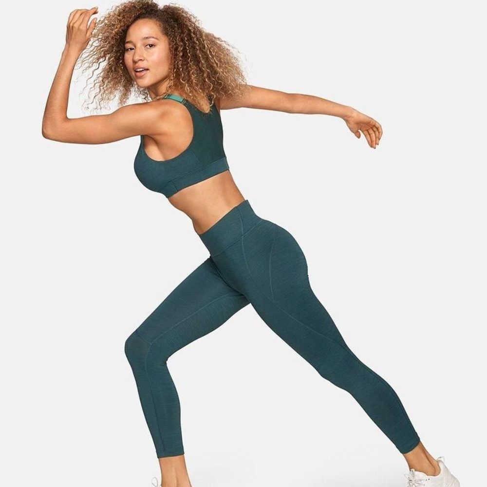 Outdoor Voices Evergreen TechSweat 3/4 Leggings